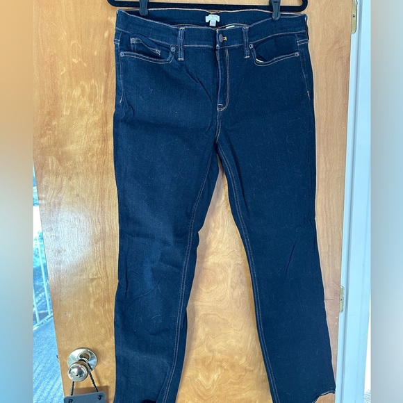 J.Crew Mercantile, dark wash skinny straight Jean size 32s - Picture 3 of 5